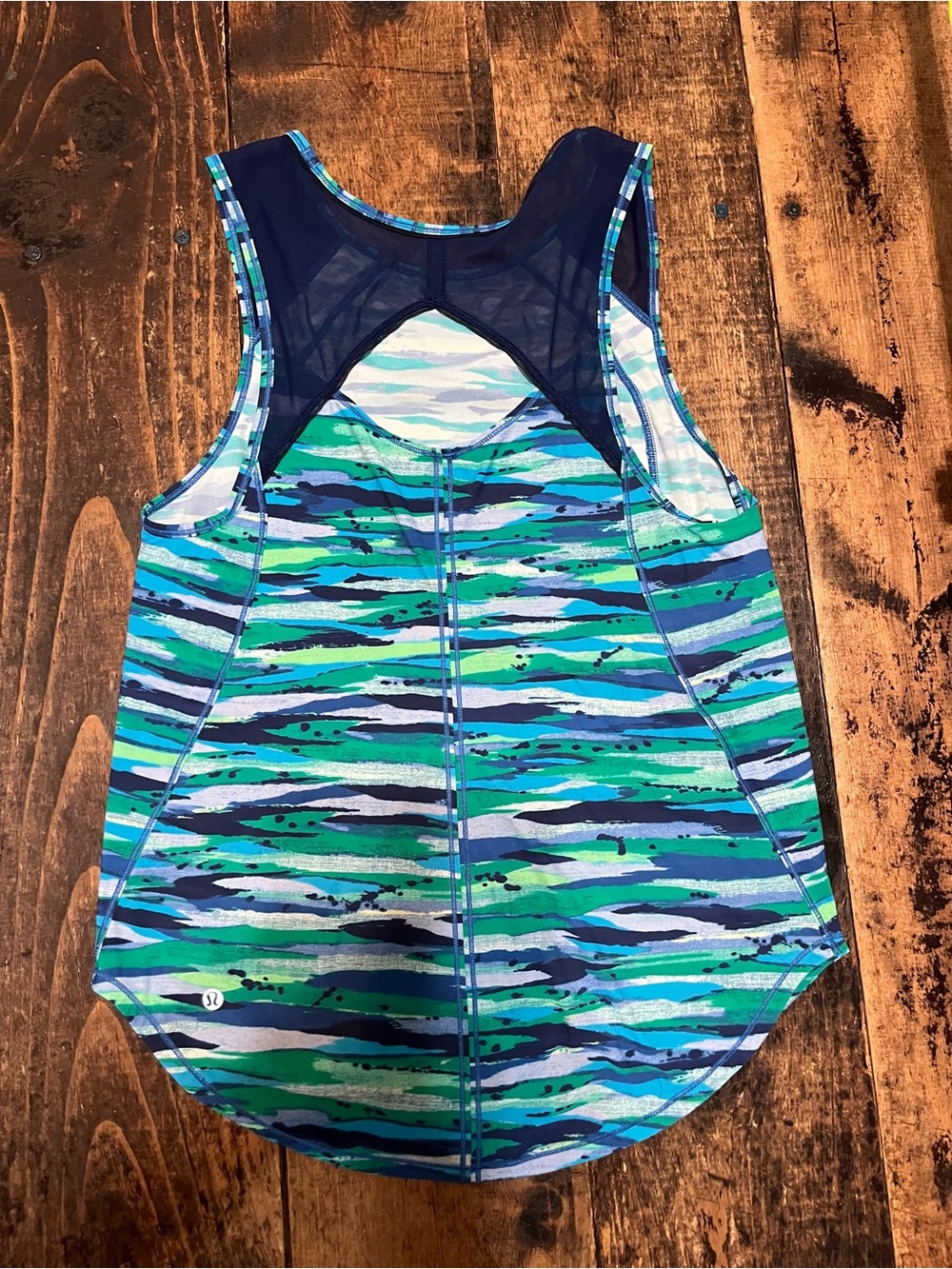 lululemon Mesh-Back Training Cropped Tank Top
